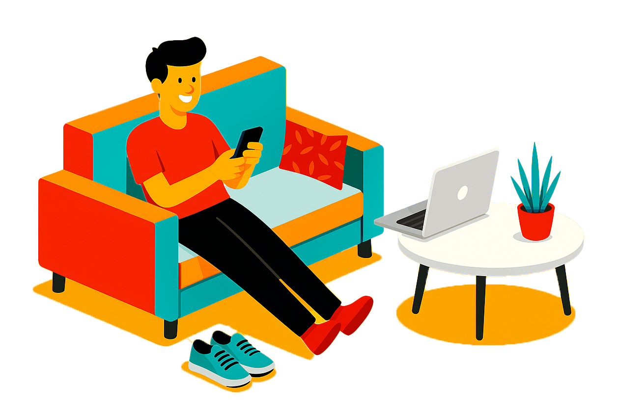 موبایلت دم دست باشه، کافیه